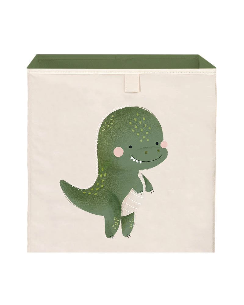 Sassi Storage Square Box - Cracky the Dinosaur