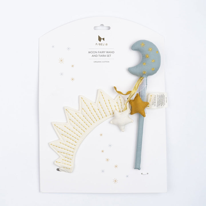 Fabelab - Dress-up Moon Fairy Wand and Tiara set