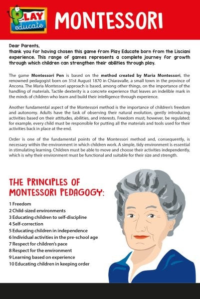 Lisciani Montessori Pen - School of Writing
