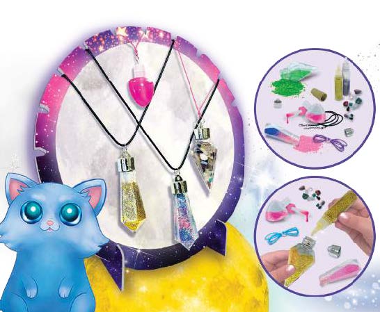 Lisciani The Moon Academy - Moon - Crystal Pendants