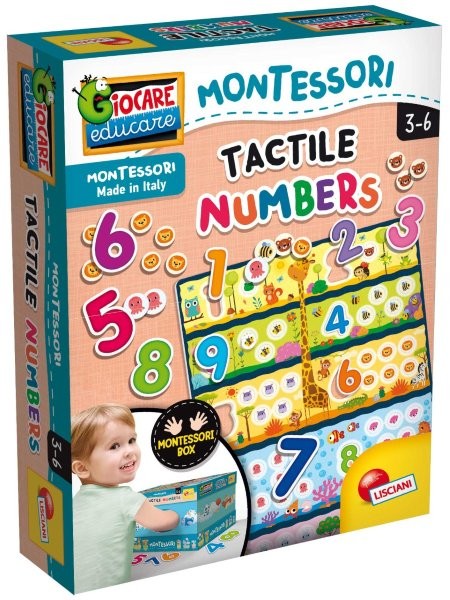 Lisciani Montessori Plus - Tactiles Numbers