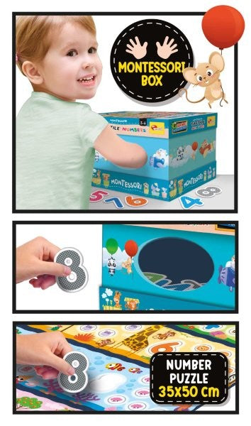 Lisciani Montessori Plus - Tactiles Numbers
