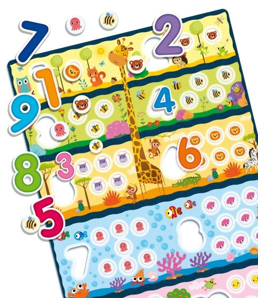 Lisciani Montessori Plus - Tactiles Numbers