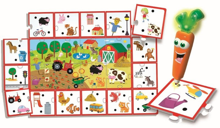 Lisciani Carotina Talking Pen - Happy Farm