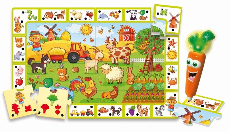 Lisciani Carotina Talking Pen - Happy Farm