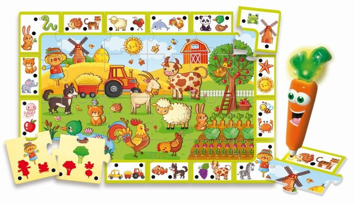 Lisciani Carotina Talking Pen - Happy Farm