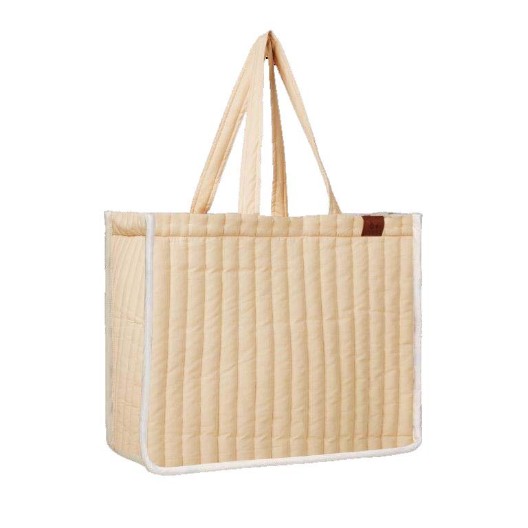 Fabelab - Quilted Tote Bag - Wheat