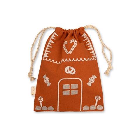 Fabelab Christmas - Gift Bag, Gingerbread House