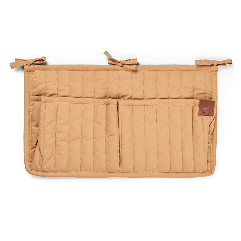 Fabelab - Quilted Crib or Wall Pocket Storage Small - Caramel