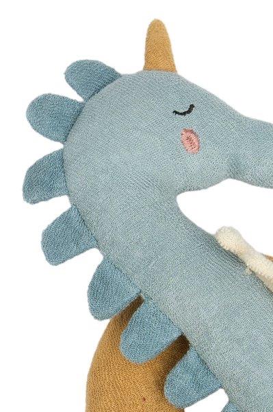 Fabelab Rattle - Seahorse, Slate, 21 cm