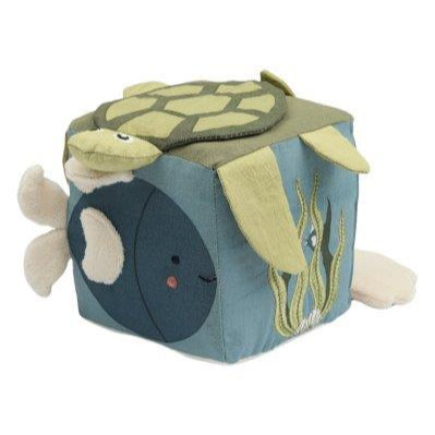 Fabelab Fabric Cube - Sea, 12 cm