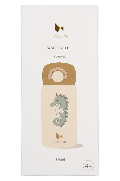 Fabelab Water Bottle - Seahorse, 320 ml