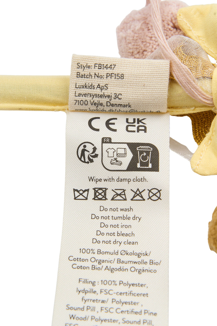 Fabelab Fabric Dress-up - Magic Wand, Yellow & Pink