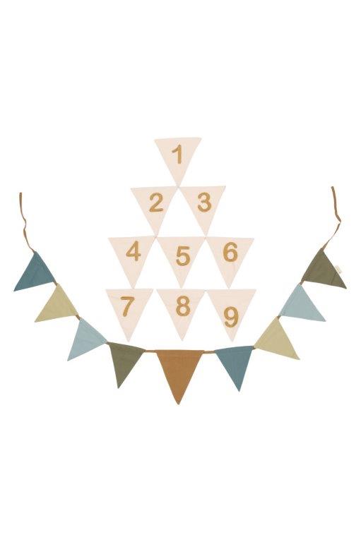 Fabelab - Celebration Garland Blue Mix - Birthday
