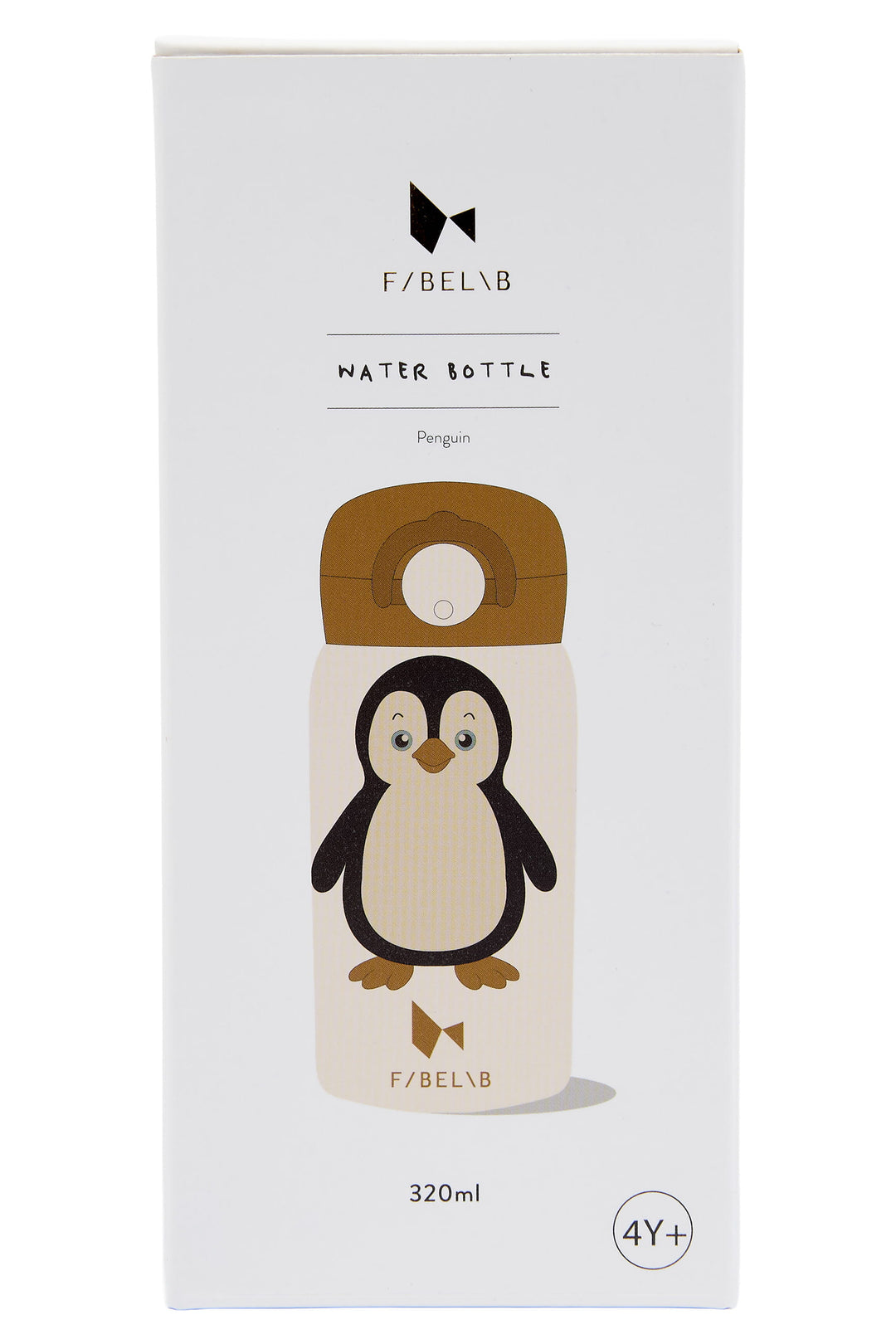 Fabelab - Water Bottle - Penguin, 320 ml
