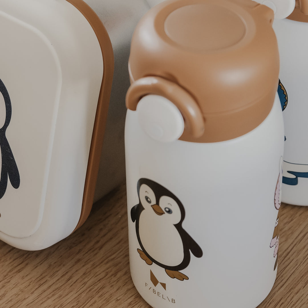 Fabelab - Water Bottle - Penguin, 320 ml