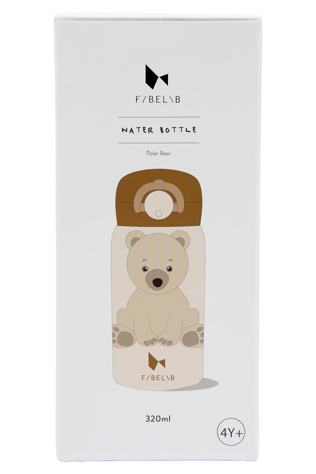 Fabelab - Water Bottle - Polar Bear, 320 ml