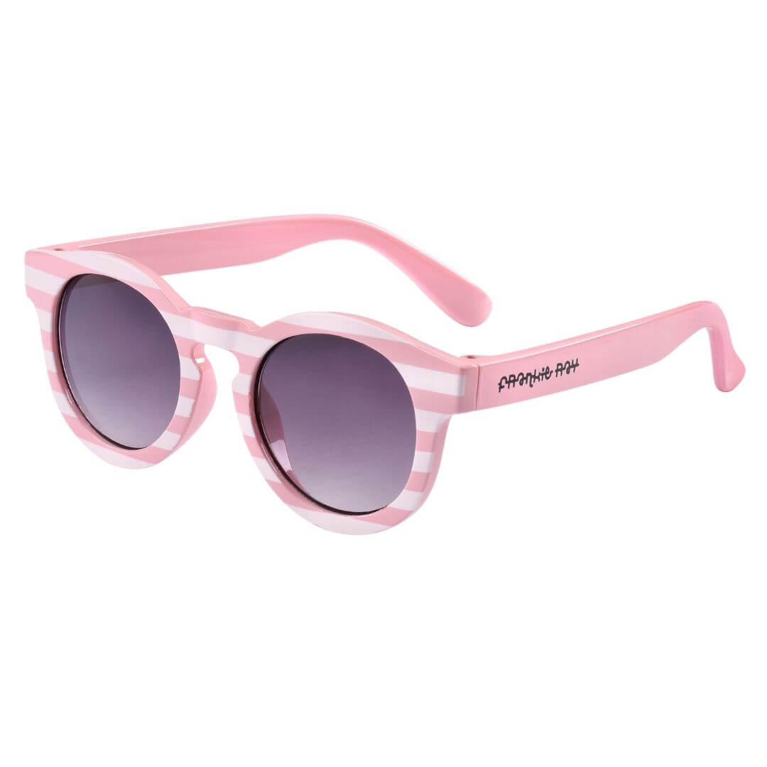 Frankie Ray Sunglasses -  Pixie, Pink Stripe