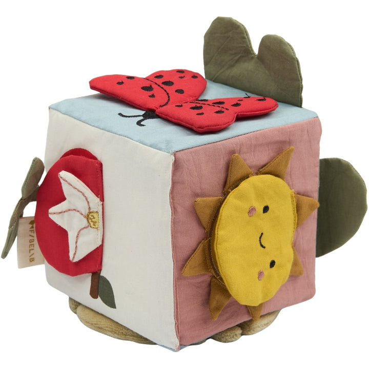Fabelab Fabric Cube - Garden, 12 cm
