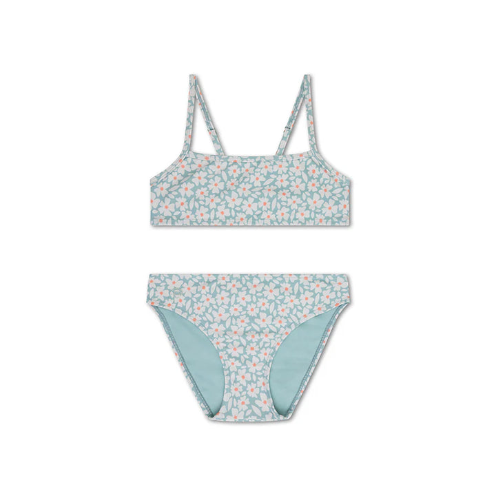 Swim Essentials Girls UV Bikini, Florish Green