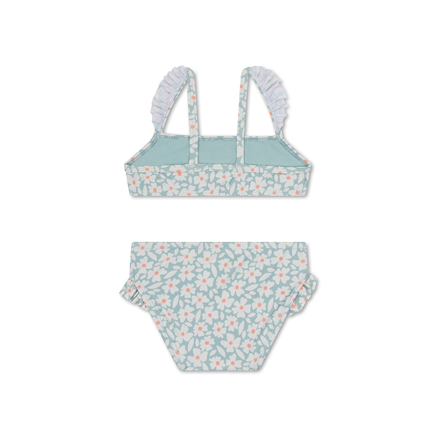 Swim Essentials Girls UV Bikini, Florish Green