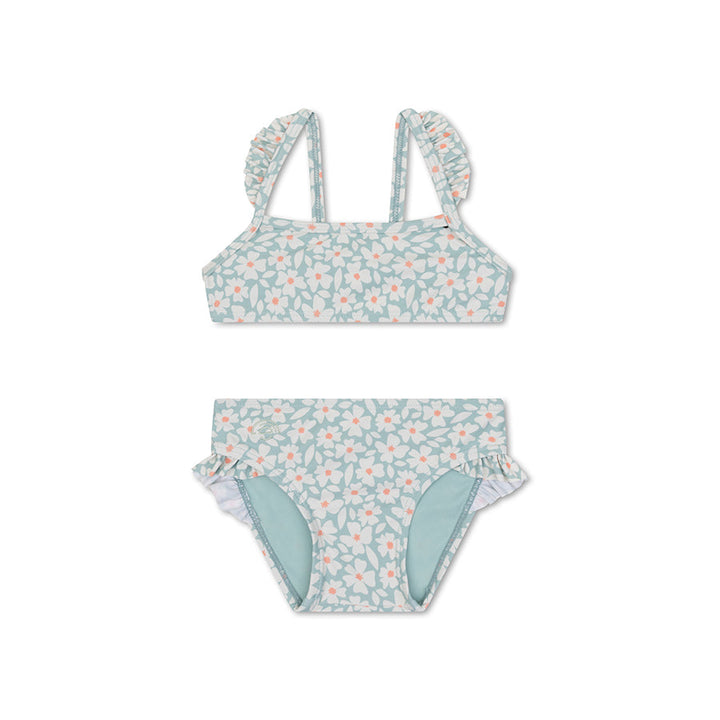 Swim Essentials Girls UV Bikini, Florish Green