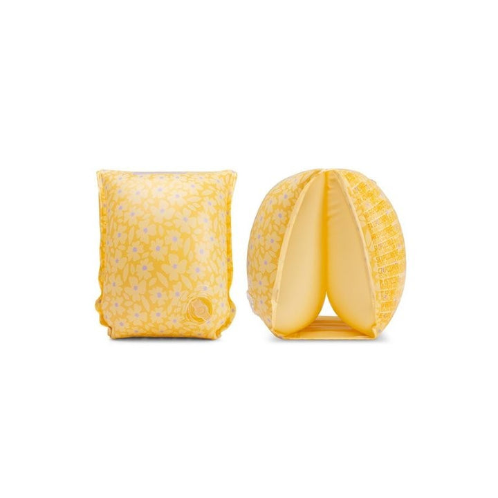 Swim Essentials Inflatable Armbands Florish Yellow, 0-2 yrs