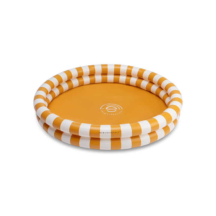 Swim Essentials Inflatable Children's Pool - Flow Yellow/White, 100 cm