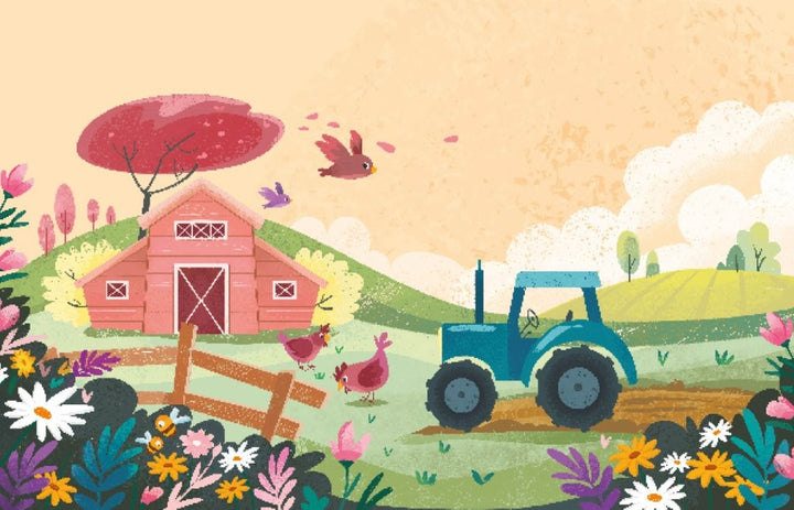Sassi Free the Colours Reusable Paint Brush Book - The Farm