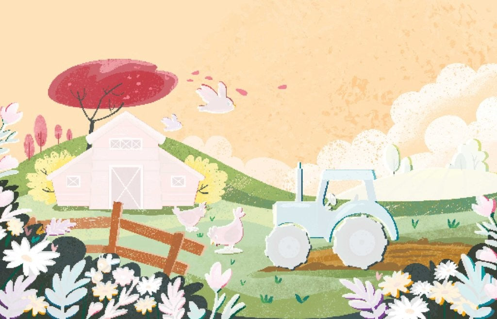 Sassi Free the Colours Reusable Paint Brush Book - The Farm