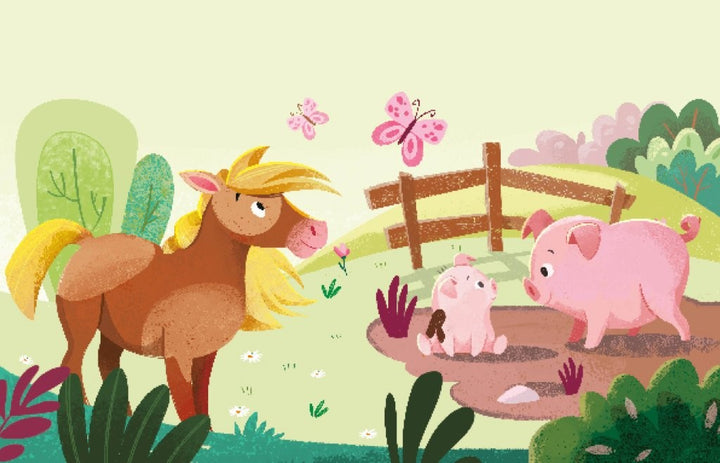 Sassi Free the Colours Reusable Paint Brush Book - The Farm