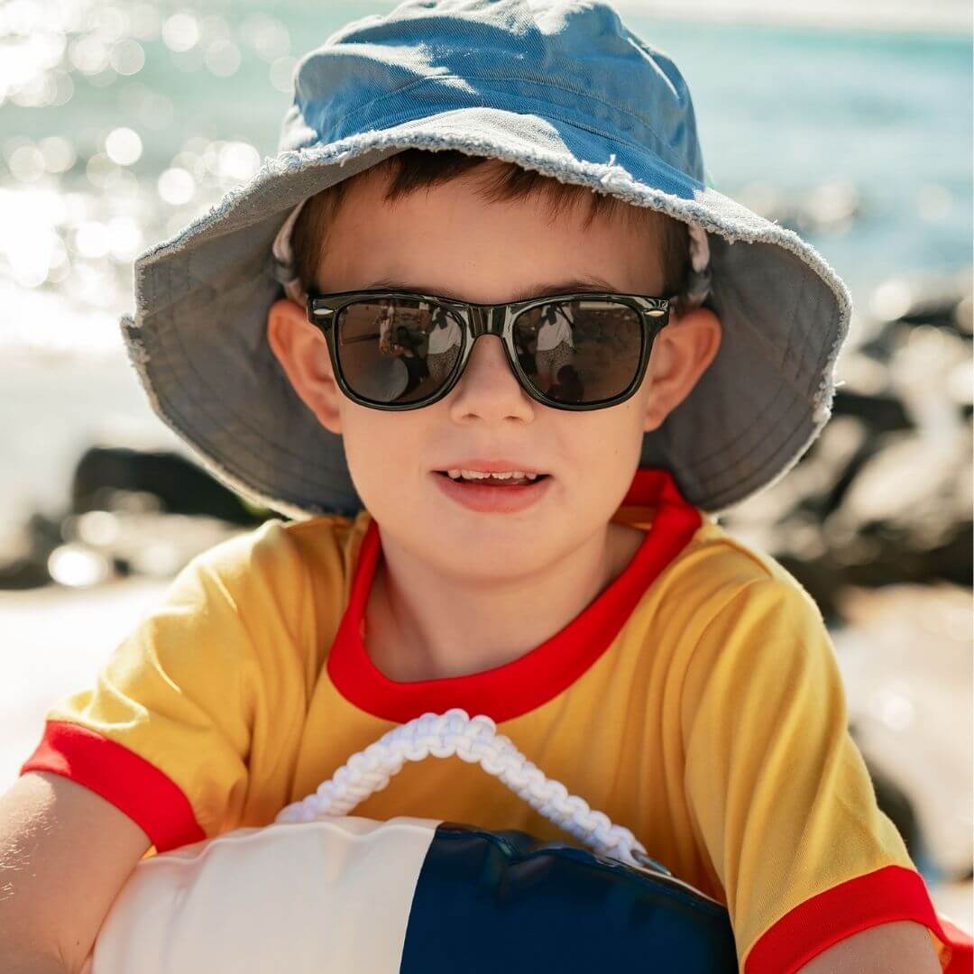 Frankie Ray Kids Sunglasses -  Gadget, Black