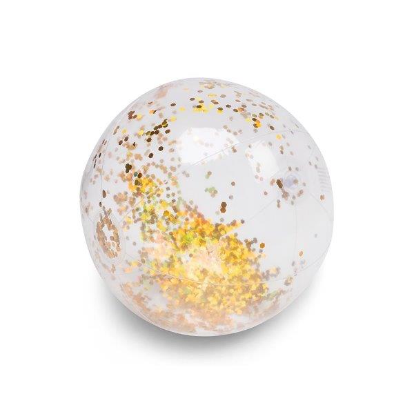 Swim Essentials Inflatable Beach Ball - Glitter Beachball, 51 cm