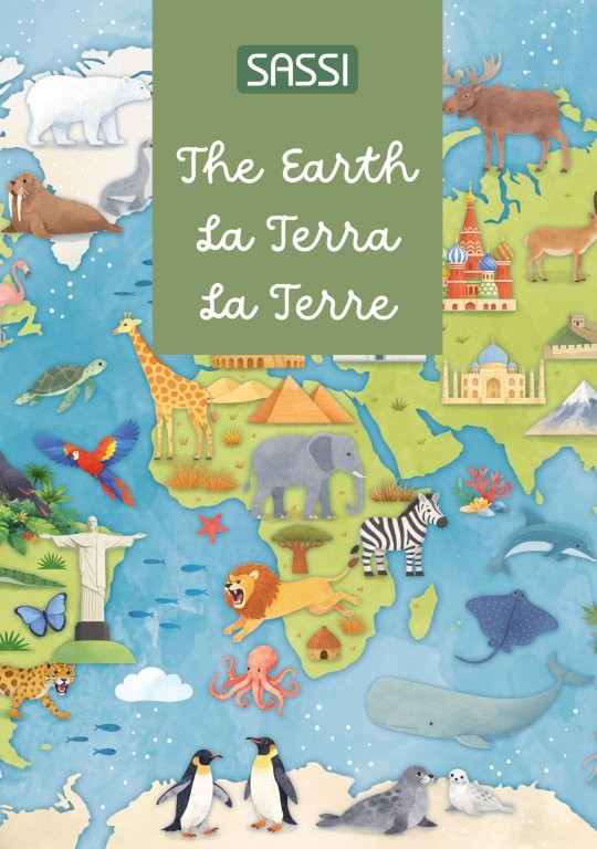 Sassi Glow-in-the-Dark Night and Day Puzzle, Earth