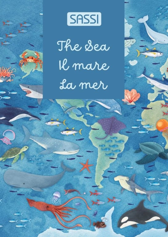 Sassi Glow-in-the-Dark Night and Day Puzzle, Sea