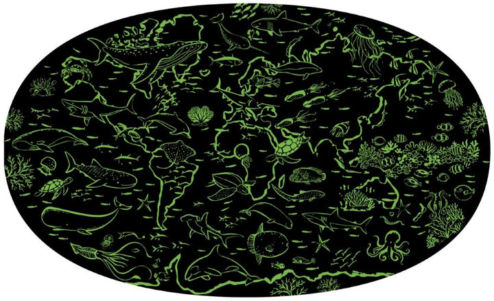 Sassi Glow-in-the-Dark Night and Day Puzzle, Sea