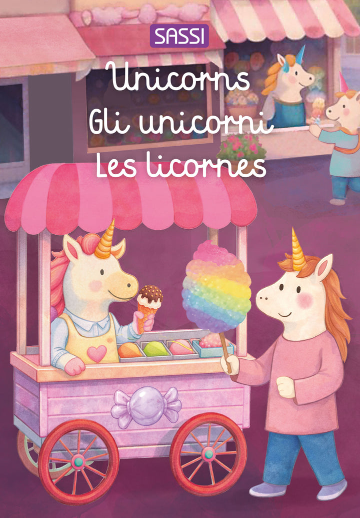 Sassi Day & Night Double-Sided Puzzle & Book Set - Unicorns