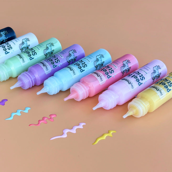 HeyDoodle - Peel & Stick Paint - Glitter