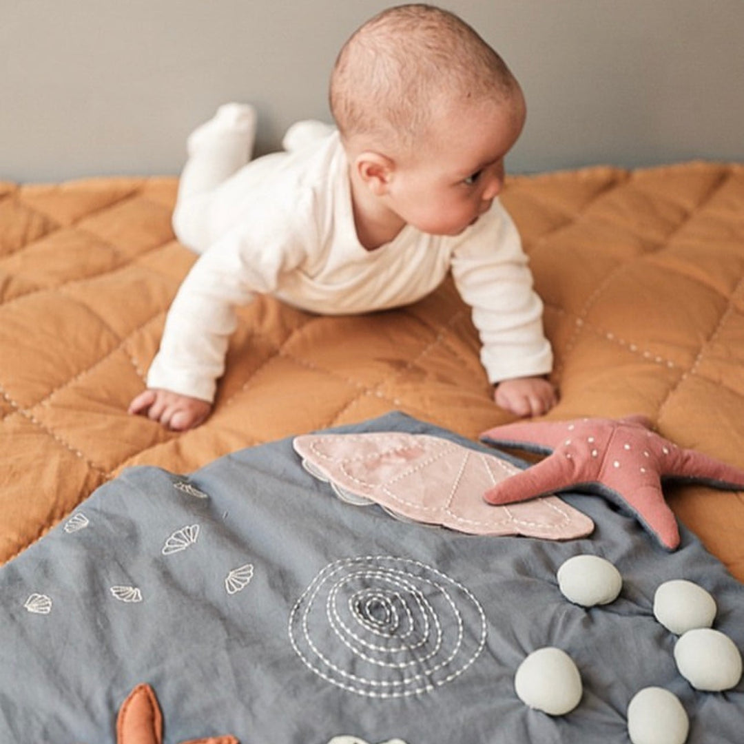 Fabelab - Activity Blanket - Travel Size - Underwater, 50 cm