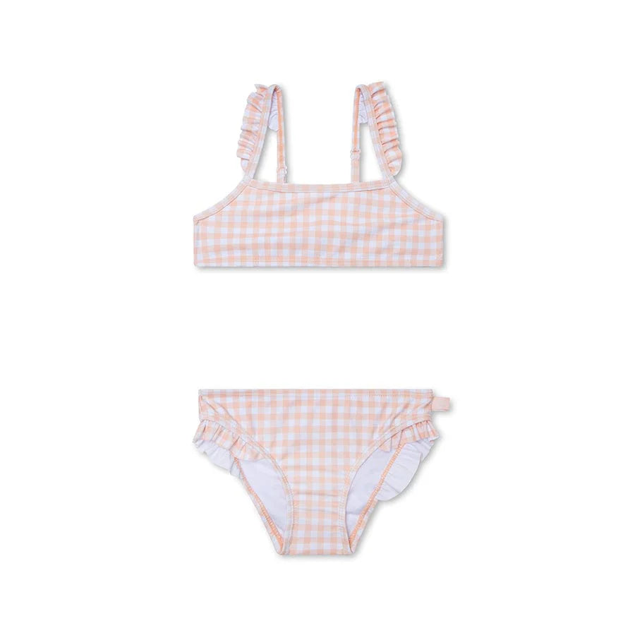 Swim Essentials Girls UV Bikini, Sunset Grid