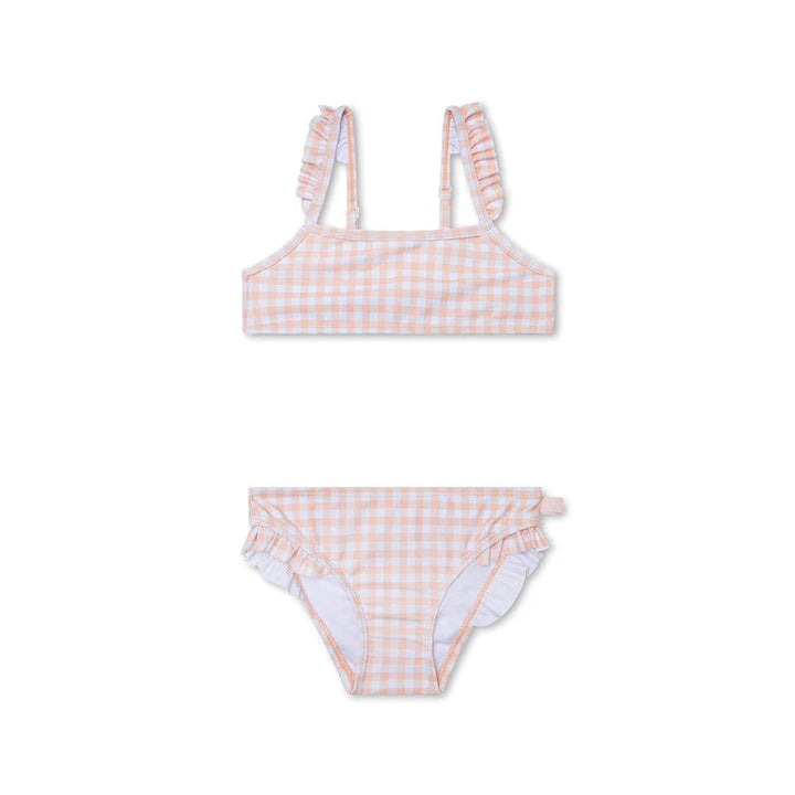 Swim Essentials Girls UV Bikini, Sunset Grid