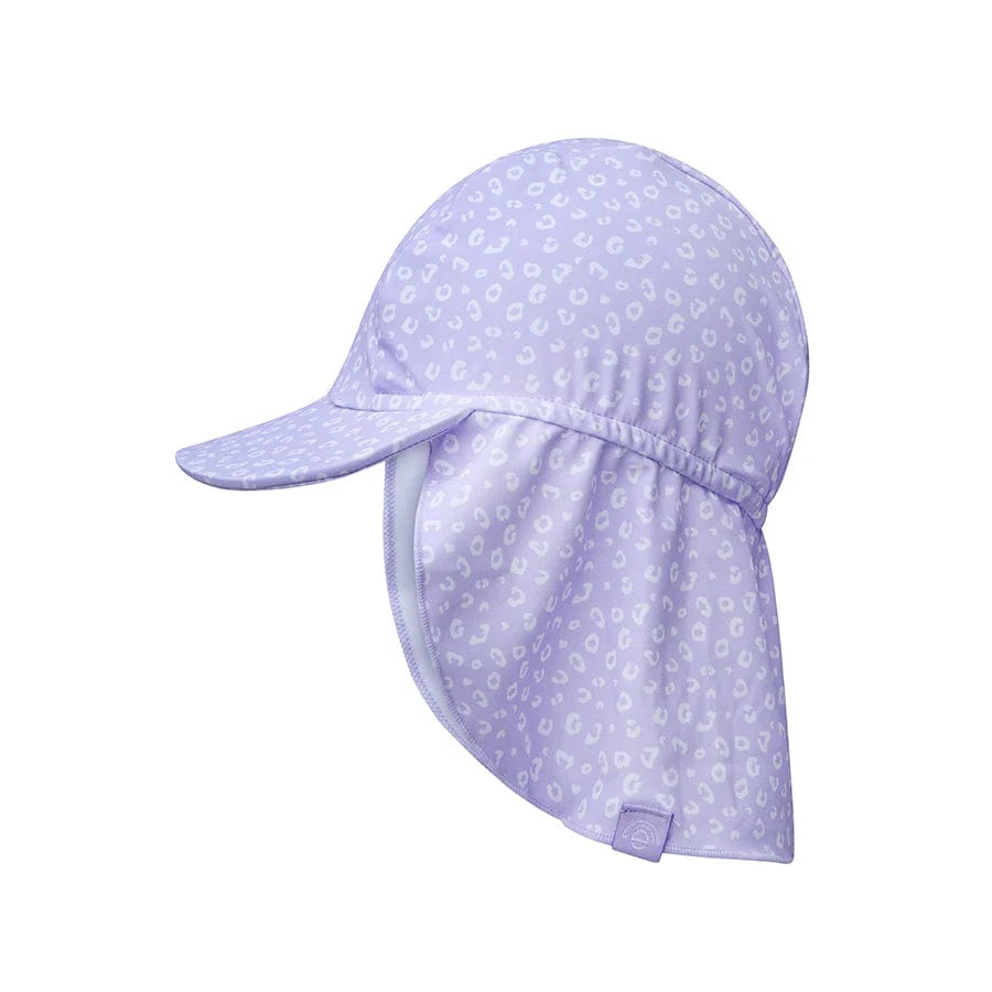 Swim Essentials UV Swim Hat, Lilac Leopard