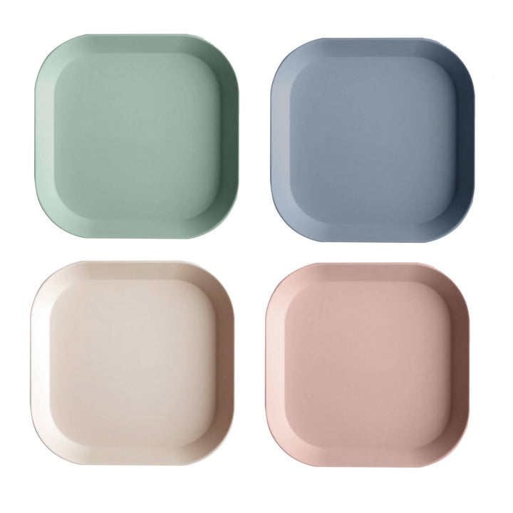 Imagine That - Pastel Plate Set, 4 pcs
