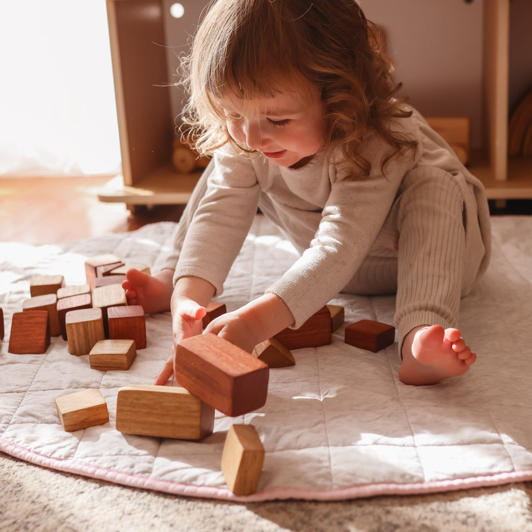 in-wood Bag of Blocks, giant assorted
