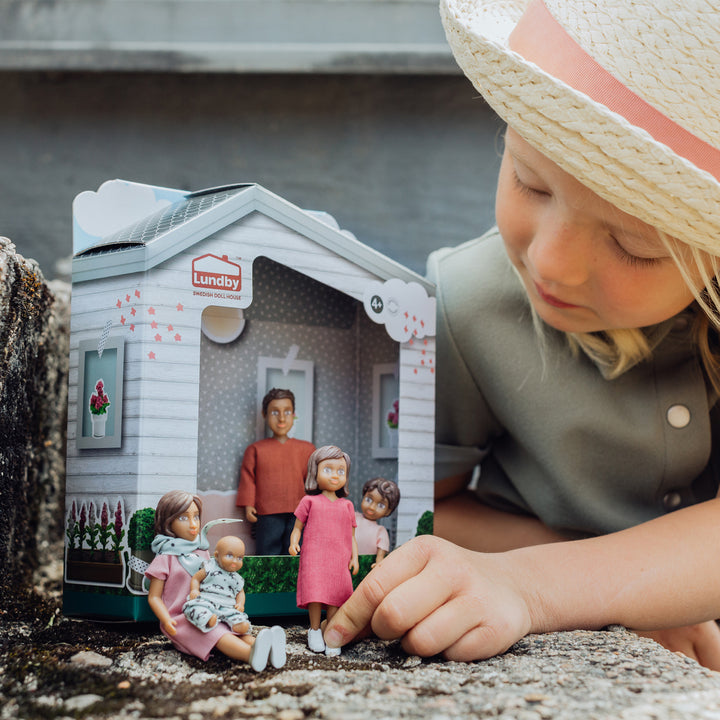 Lundby Charlie Family Doll Set