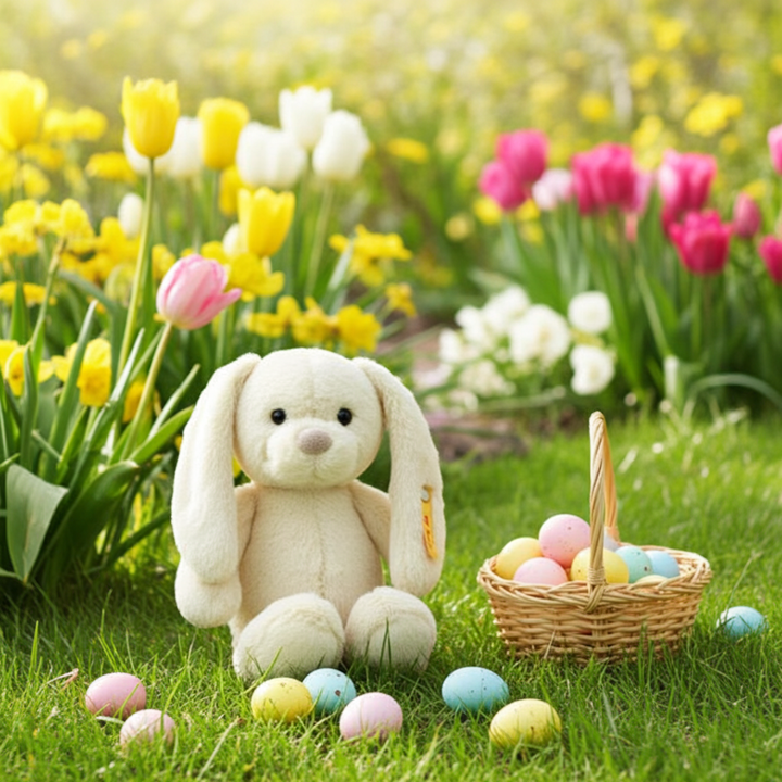 Steiff Soft Cuddly Tilda Rabbit Yellow, 20 cm