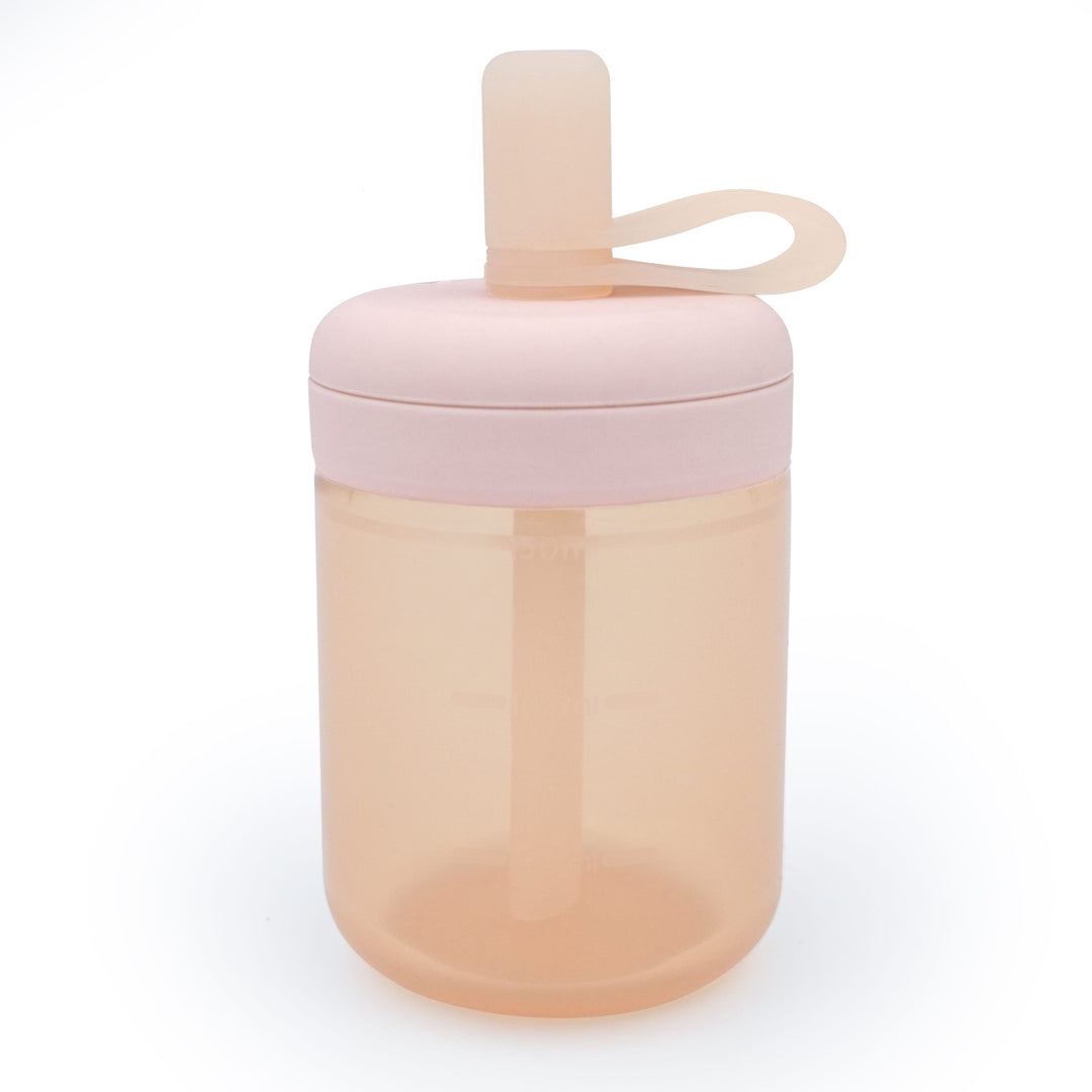 Koukla Baby Silicone Sippy Cup, Blush