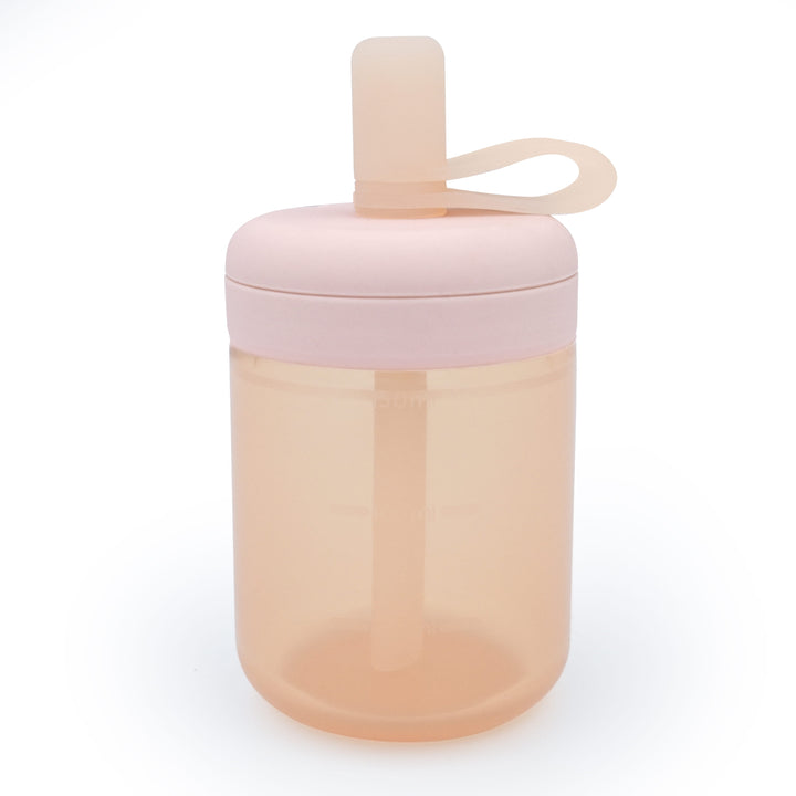 Koukla Baby Silicone Sippy Cup, Blush