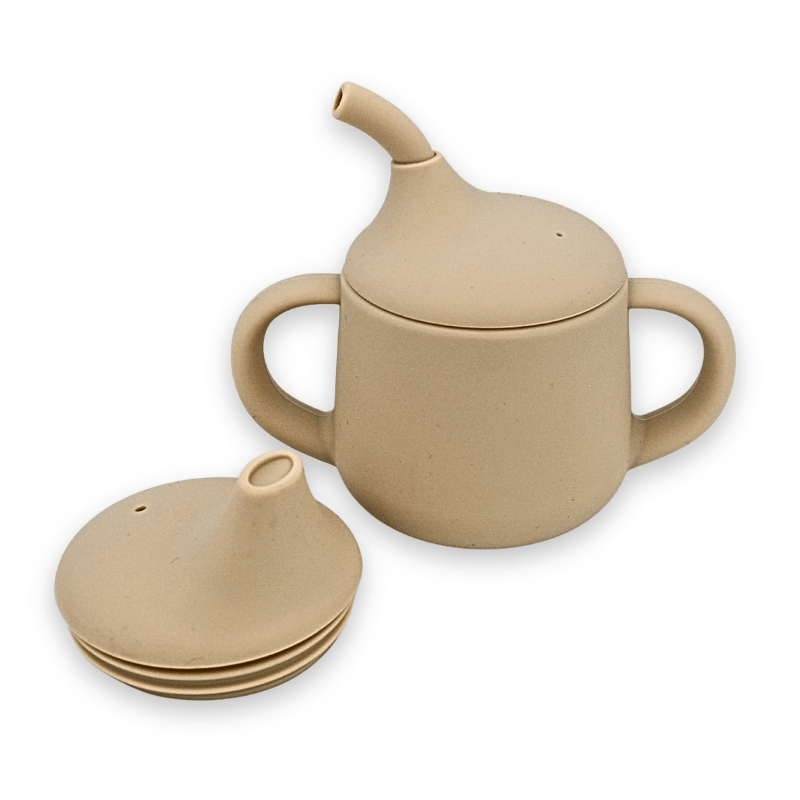 Koukla Baby 3-in-1 Sippy Cup, Sand