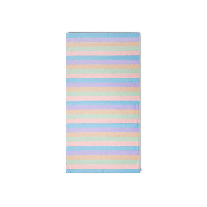 Swim Essentials Luxe Recycled Microfiber Beach Towel, Color Rush, 170 x 90 cm